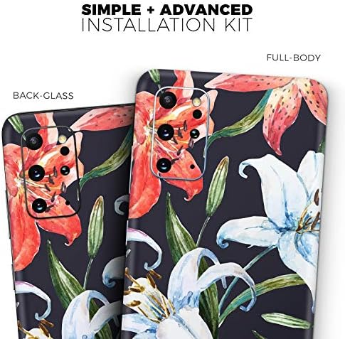 Design Skinz Trópusi Nyári Virágos v3 Védő Vinyl Matrica Lezárja a Bőr Cover Kompatibilis A Samsung Galaxy S20 (Képernyő Trim