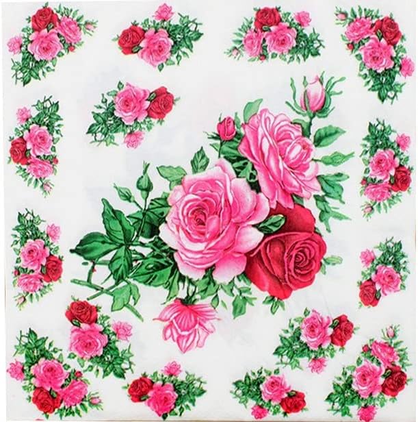 60 Gróf Eldobható Fürdőszoba kéztörlő Vendég papírtörlő Fürdőszoba Virág Szalvéta, Papír, Eldobható Virág Vendég Szalvétát Születésnapi