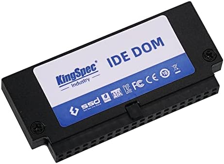 KingSpec 16GB 40Pin Függőleges IDE PATA DOM, 3D TLC NAND Ipari Lemezt Modul Kompatibilis POS Gép/Ipari Számítógép/Orvosi Berendezések