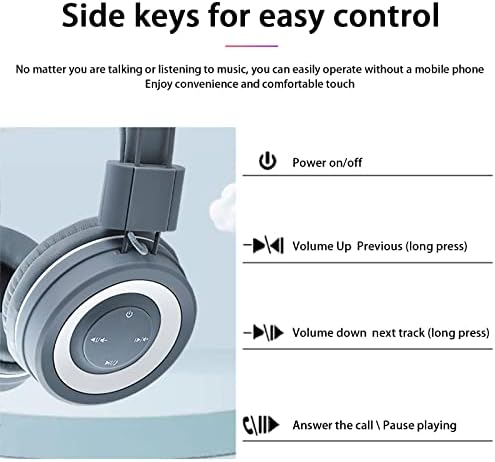 Összecsukható Bluetooth Sztereó Fejhallgató, 2023 Új Vezeték nélküli Aktív zajszűrő Fülvédő, Dual Mód Fülhallgató Nehéz Basszus