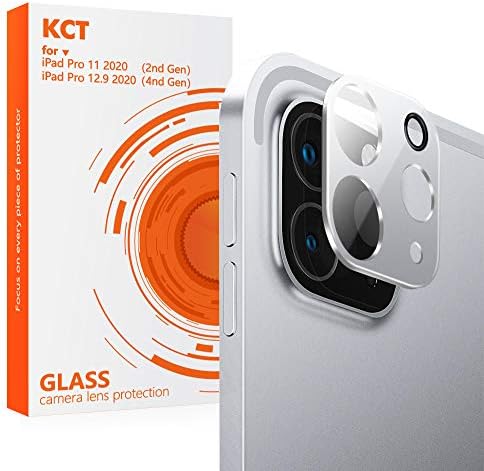 [2 CSOMAG]KCT Kamera Lencséjét Védő Kompatibilis iPad Pro 11 (2021/2020)/iPad Pro 12.9 (2021/2020) Üveg HD Világos Anti-Semmiből