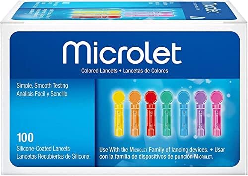 Microlet Színes Lándzsa 100 Minden (Csomag 2) a Microlet Következő Lancing Készülék