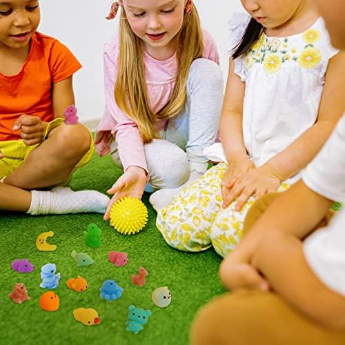 AELLE [82 DB] Puha Játékok Gyerekeknek | Mini Mochi Puha Játék, a Fiúk & Lányok - Véletlenszerű külön-Külön Csomagolva Mochis Karácsonyra