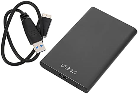 SOLUSTRE Laptop Merevlemez 6db a Burkolat Mobil Tároló Lemez Fekete USB Adapter Fém Számítógép Merevlemez HDD. USB. Laptop, Hordozható