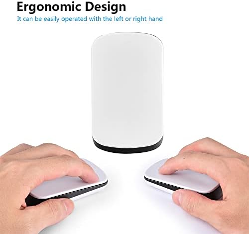 HUIOP 2.4 G Wireless Vezeték nélküli Egér Full Touch Optikai Egér Kreatív Egér, Fehér