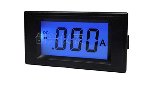 Digitális AC50A Árammérő Amperemeter Amp Vizsgálat Méter, Kék Háttérvilágítás, LCD Panel Kijelző