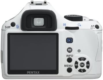 Pentax K-x 12.4 MP Digitális TÜKÖRREFLEXES fényképezőgép 2.7-inch LCD-s 18-55mm f/3.5-5.6 AL Lencse (Fehér)