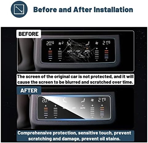 Ruiya Képernyő Védő 2020 + Audi Q7 10.1 Az MMI Infotainment Érintőképernyő, Audi Q7 Tartozékok 9HD Edzett Üveg Compaitlbe a 2020