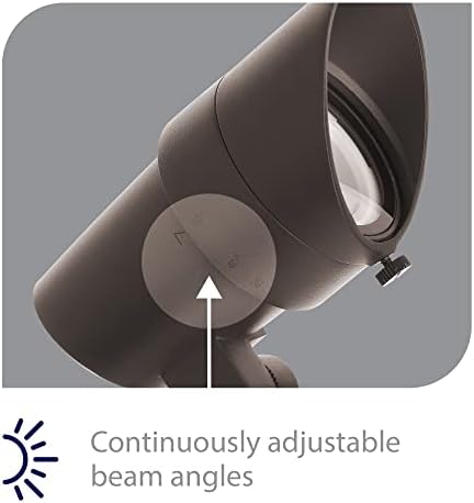 WAC Táj Világítás, LED 12V Közepes Méretű Akcentussal Fény Állítható sugárzási Szög, Szerves Fényerő-szabályozás 50-1300 Lumen