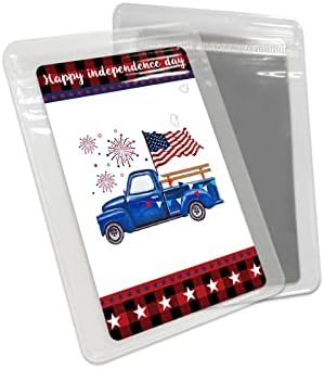 OComster Függetlenség Kék Teherautó Amerikai Zászló Kompakt Tükör Tömeges 2 Csomag Kártya Tükör, Farm Tűzijáték Tűzijáték Kis Kompakt