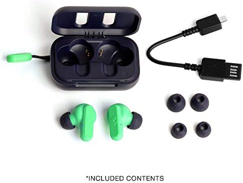 Skullcandy Fillért sem Igaz Vezeték nélküli In-Ear Bluetooth Fülhallgató Kompatibilis iPhone, illetve Android / Töltés Esetben Mikrofon