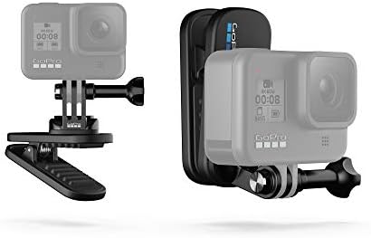 GoPro Utazási Készlet: magában Foglalja a Mágneses Forgó Klip, Tökmag, valamint Kompakt Esetben - Hivatalos GoPro Termék, AKTTR-002