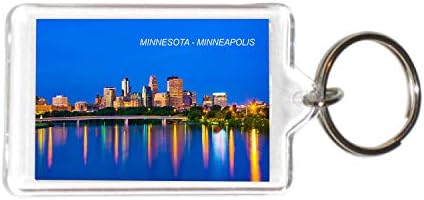 Minneapolis, USA, amerikai Egyesült Államok, Akril Keychains KeyRings Jogosultjai