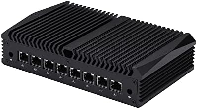 InuoMicro Mini Asztali Pc, Router 8 X 2.5 G LAN Ipari Pc G4305L8-S2 Intel 8 Gen Celeron 4305U,2.2 Ghz-es (16Gb Ddr4 Ram, 256 gb-os