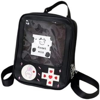 AWXZOM aranyos Ita Hátizsák Divat Gameboy Stílus itabag 3 módja, táska, Hátizsák Aranyos pin kijelző hátizsák ita táska