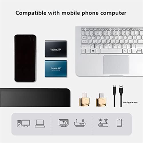 n/a c-Típusú USB 3.1 SSD Hordozható Flash Memória, 4 TB SSD Merevlemez Hordozható SSD Külső SSD Merevlemez Laptop Asztal