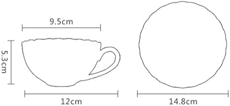 GRETD Brit Stílus porcelán Teás Készlet Kávét Kert Délutáni Tea Kerámia Tea, Fekete Tea Csésze Csészealj Kanál Tök Csésze, Bögre (Szín