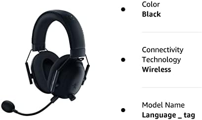 Razer BlackShark V2 Pro Wireless Gaming Headset: THX 7.1 Térbeli Térhatású Hang, Levehető Mikrofon, PC, Mac, PS4, PS5, Kapcsoló
