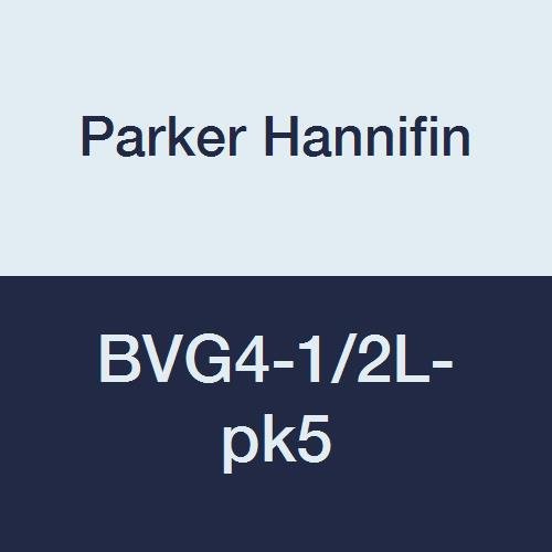 Parker Hannifin BVG4-1/2L-pk20 BVGL Sorozat golyóscsap a Kilincs, 1/2 Női BSPP Szál x 1/2 Női BSPP Szál, Réz (Csomag 20)