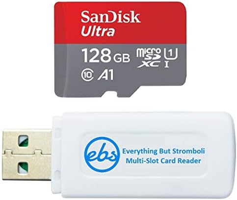 128GB SanDisk Ultra Micro SDXC Memóriakártya Apeman Dash Kamera Sorozat Működik, C450, C420, C860 (SDSQUAR-0128G-GN6MN) Csomag (1) Minden,
