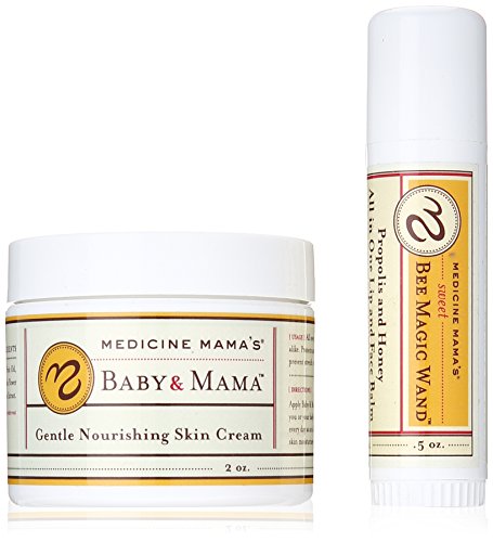 A gyógyszert a Mama Patikus Baba & Mama 2oz-Ajak Balzsam, Szerves Bőrápoló Készlet
