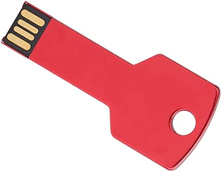 Piros USB Flash Meghajtó, Alumínium Ötvözet Kulcs Alakú, Különleges Design Tartós, Nagy Kapacitású Memória U Lemez Otthoni Ellátás