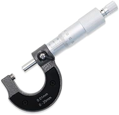SMANNI 0.01 mm 0-25mm Külső Mikrométer Tolómérő Mikrométer mérőműszer