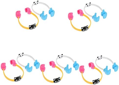 UKCOCO 10 db Cella Állni Panda Tabletta Újdonság Dekor Asztali Konzol Támogatás Szilikon Asztal Autó Hordozható legfeljebb Jogosult