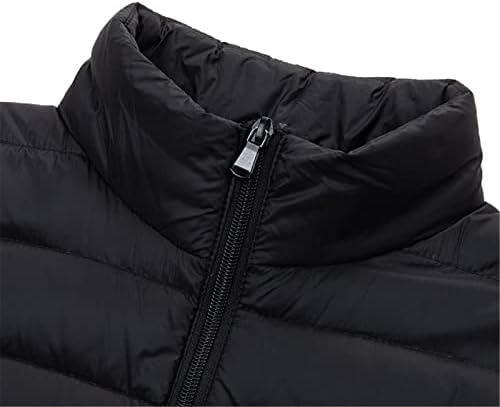 Férfi Könnyűsúlyú Vízálló Pakolható Puffer Kabát Férfi Rendszeres Fit Divat Meleg Őszi Téli Kabát