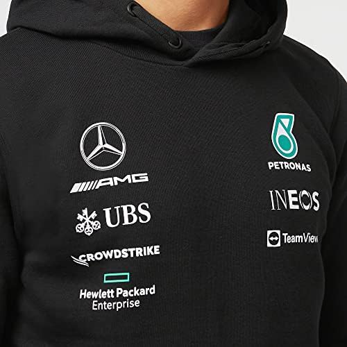 A Mercedes AMG Petronas Formula One Team - Hivatalos Forma-1-Áru - 2022 Csapat Kapucnis