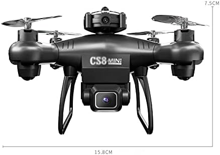 QIYHBVR 4K HD FPV Kamera Drón, 360° - os Elforgatás, Stunt Drón,Távirányító Játékok, Születésnapi Ajándékok Fiúk Lányok Multi-Sebesség