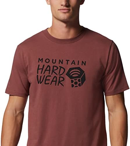A Mountain Hardwear Férfi MHW Logó Rövid Ujjú | Klasszikus Könnyű Pamut Póló