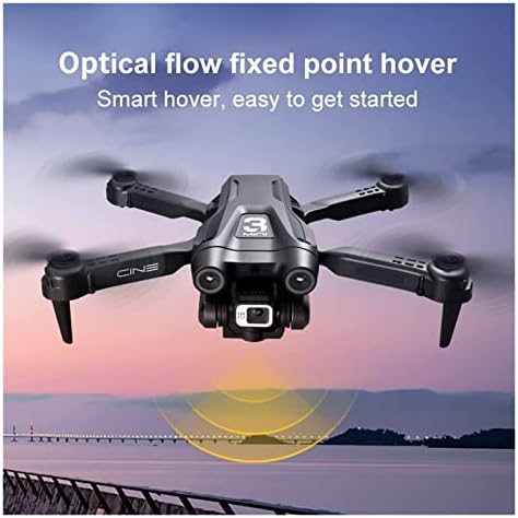 QIYHBVR Drón a Gyerekek Felnőttek, a 4K HD Állítható Kamera, Fold-képes RC Quadcopter Kezdőknek, Három -, Ahogy Akadály Elkerülése, a Röppálya