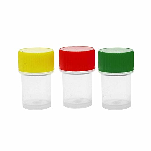 Spancare Fél dram Homeopátia Üveg Csomag (144 Db) Készült pharma Minőségű Műanyag