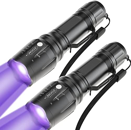 COSOOS UV Lámpa, 2 az 1-ben 395 nm LED Lámpa, UV uv-Fény & Fehér Fény, 4 Fény Mód & Vízálló Pet Vizelet Detektor a Vizelet Foltok, Bed