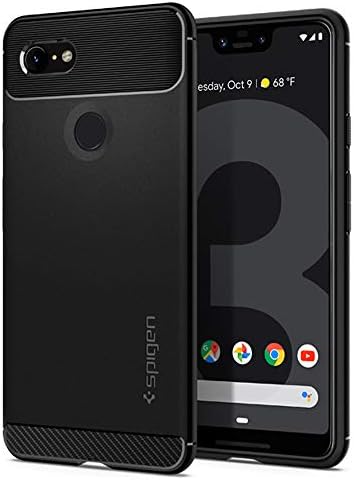 Spigen Masszív Páncél Célja a Google Pixel 3 XL Esetben (2018) - Fekete
