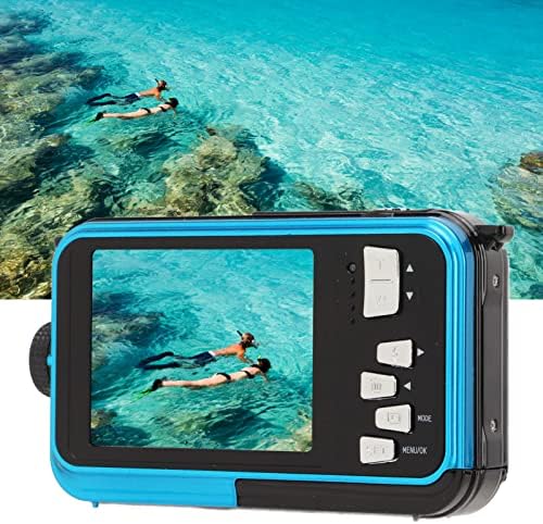 1080P Víz alatti Kamera, 30MP 10ft Vízálló Fényképezőgép Snorkeling, 16x Digitális Zoom a Kamera a Gyerekek, Tizenévesek, 2.7