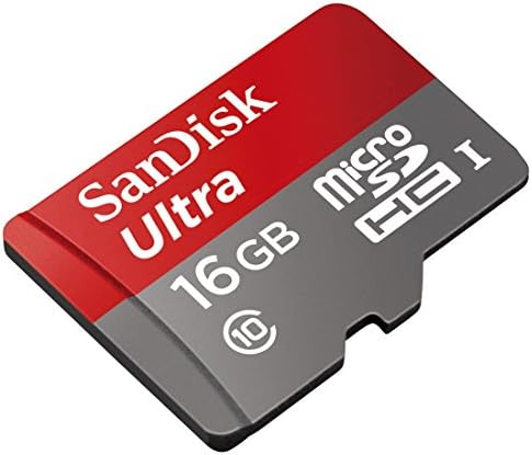 SanDisk Ultra 16 GB UHS-I/Osztály 10 Micro SDHC Memória Kártya Adapter - SDSDQUAN-016G-G4A [Régi Verzió]