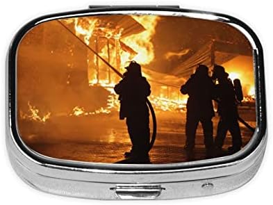 Tűzoltó Tűzoltó Láng Hordozható Mini Utazási Napi Egy Tabletta Doboz - Tér Tabletta Emlékeztető, Vitamin Doboz