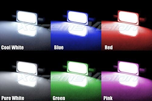 XtremeVision Belső LED-Nissan Altima Kupé, 2 Ajtó 2007-2013 (15 Db) hideg Fehér Belső LED Készlet + Telepítési Eszköz