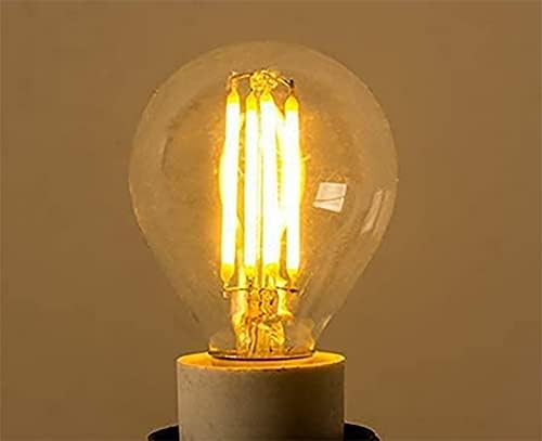 BesYouSel G45 LED Globe Izzószálas Villanykörte E12 4W Vintage Edison-Izzó 40W Egyenértékű G16.5 Átlátszó Üveg Csillár Lámpa nevezetességek