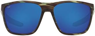 Costa Del Mar Férfi FERG Polarizált Tér Napszemüveg, Matt Zátony/Kék Tükrös Polarizált-580G, 59 mm