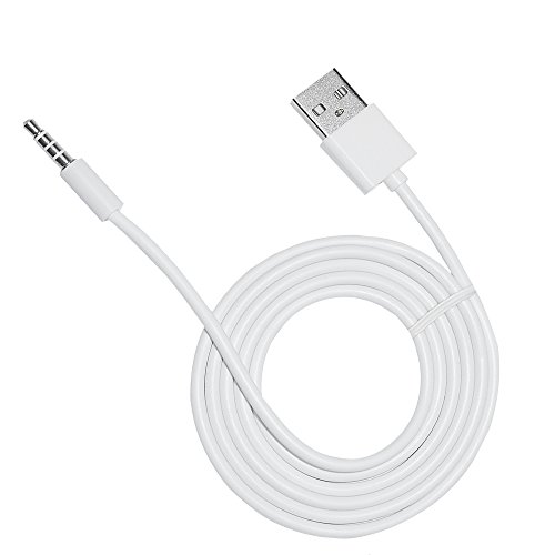Alitutumao USB, 3,5 mm-es Power Töltő kábel Kábel Kompatibilis a Beats by Dre Studio Vezeték nélküli Fejhallgató, Fehér