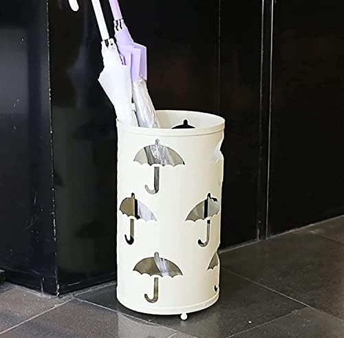 NOBRIM Esernyő Rack Állvány Szabadon Álló esernyőtartó Fehér Esernyő Jogosultja a Bejárat Szobor Design Esernyő Vödröt a Folyosón Hivatal