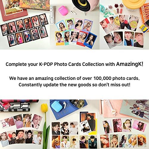 AmazingK Vörös Bársony Irén & Seulgi 1. Mini Album Moster Hivatalos fotó kártyát Kpop (Csoport - Felső Megjegyzés Verzió Set_2pcs)