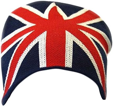 A Férfi Nagy-Britanniában Union Jack Zászló Téli Sapka Kalap