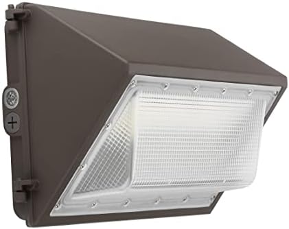kadision LED Fal Csomag Alkonyat-hogy-Hajnal Fotocella, 60W Vízálló Kültéri Reklám Világítás, Lámpatest, 150-200W HPS/MH Csere, 5000K