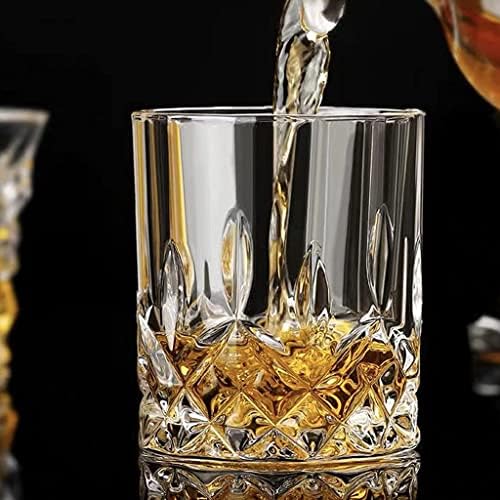 KJHD Régi Whiskys Poharak Egyedi Bourbon Üveg Ultra-tiszta Réteg, Bor, Vodka, Whisky, Koktél Skót Üveg Bar (Szín : Egy, Méret :