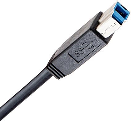 IO Címer SY-CAB20193 USB C Típusú USB 3.1 Standard-B Kábel, Fekete
