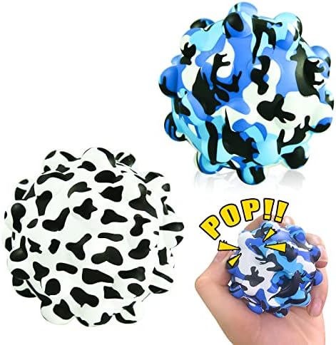 Baigel 2DB Pop A Fidget Játékok, Bábszínház Anti-Nyomás Szorítani Pop Balls Bubble Stressz labda Érzékszervi Játék, a Gyerekek,